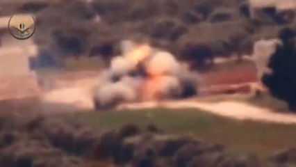 Esed rejimine ait tank böyle vuruldu!