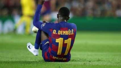 Ousmane Dembele'den Barcelona'ya kötü haber!