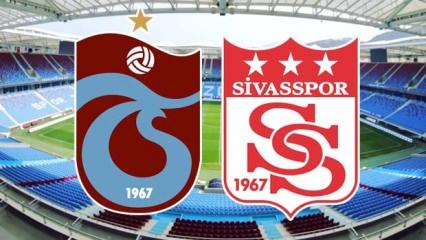 Süper Lig Trabzonspor Sivasspor maçı ne zaman başlıyor saat kaçta hangi kanalda?