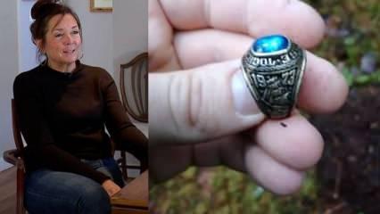 47 yıl önce ABD'de kaybettiği yüzüğü, Finlandiya'da bir ormanda bulundu