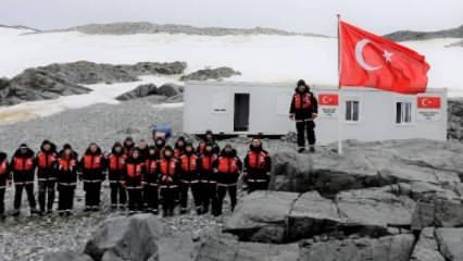 Bilim Heyeti Antarktika'daki Türk Üssü'ne ulaştı