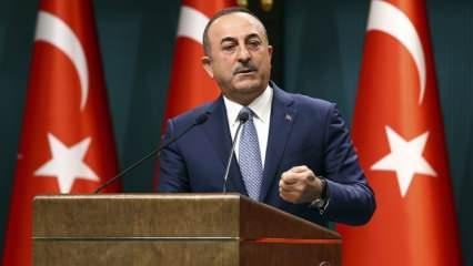 Dışişleri Bakanı Çavuşoğlu: Şehitlerimizin kanı hiçbir zaman yerde kalmadı