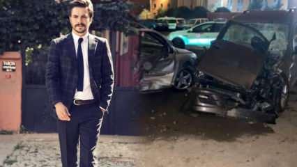 Oyuncu Ahmet Kural'dan kötü haber! Kaza yaptı, trafik raporu ortaya çıktı
