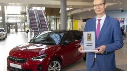 Yenilenen 2020 Opel Corsa'ya bir ödül daha!