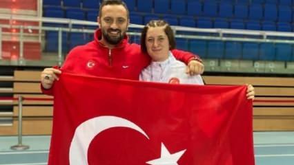 Özel sporcu Fatma Damla Altın, dünya şampiyonu oldu