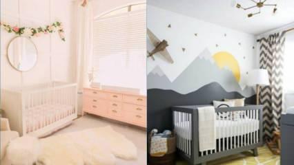 Bebeklere özel oda dekorasyonu önerileri