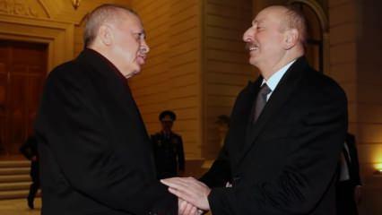 Cumhurbaşkanı Erdoğan Azerbaycan'dan ayrıldı