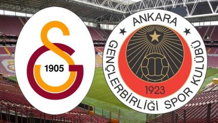 Galatasaray Gençlerbirliği maçı ne zaman saat kaçta? Galatasaray Gençlerbirliği muhtemel 11’ler