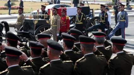 Mübarek için askeri cenaze töreni