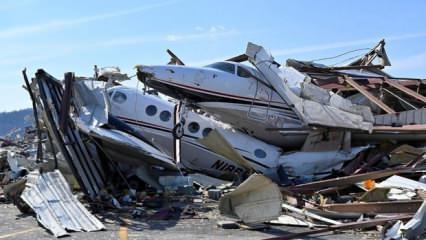 Uçaklar bile ters döndü! ABD'de felaket: En az 25 ölü