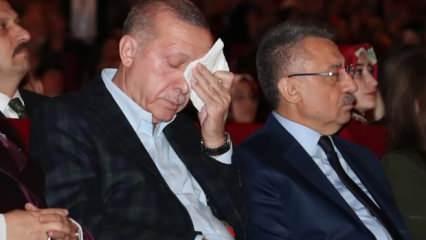 Başkan Erdoğan gözyaşlarına hakim olamadı! Duygu dolu anlar