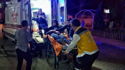 Boşanma aşamasındaki eşini tabanca ile ağır yaraladı