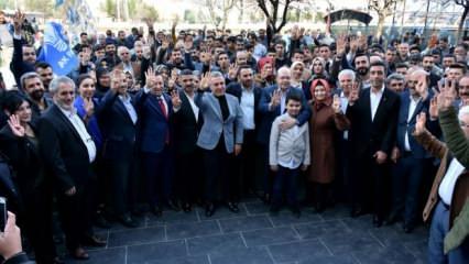Diyarbakır'da AK Parti'ye 1000 kişi katıldı