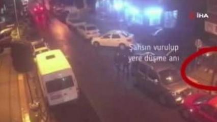 Fenerbahçe tribün liderinin vurulma anı kamerada