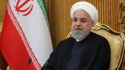 Ruhani'den dünya liderlerine "yaptırımlara uymayın" çağrısı