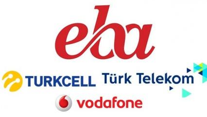 EBA giriş için Turkcell, Türk Telekom, Vodafone ücretsiz internet başvurusu nasıl yapılır?