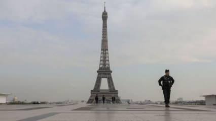 Fransa, yeni tip koronavirüsle savaşıyor: Paris sokakları bomboş kaldı