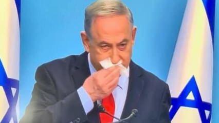 Çok konuşulan görüntü! Netanyahu'nun koronavirüs test sonucu açıklandı