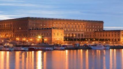 600'den fazla odası ile görkemli mimari Stockholm Sarayı
