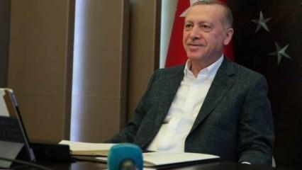 Cumhurbaşkanı Erdoğan, partisinin İstanbul teşkilatıyla video konferans gerçekleştirdi