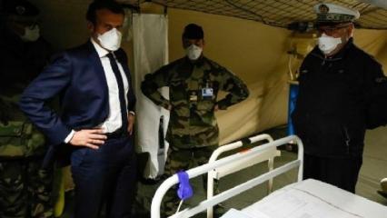 Macron açıkladı! Fransa'da koronavirüse karşı asker hamlesi