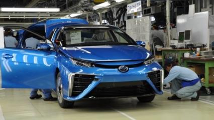 Toyota Japonya’daki üretime ara verdi!