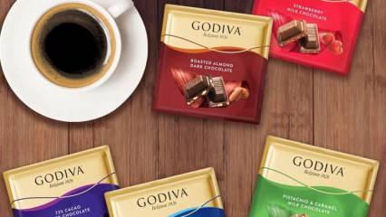 Godiva'dan yeni "Kare Çikolata"lar