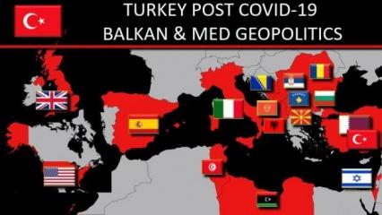 Koronavirüs yardımları zoruna giden Yunan gazeteci bu haritayla Türkiye ve Erdoğan'a saldırdı