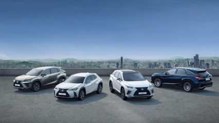 Lexus'tan hibrit araçlarda büyük başarı