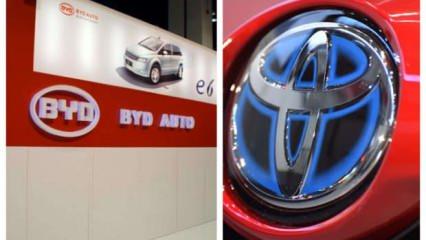 Toyota ve Çinli BYD ortak oldu
