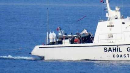 Yunan askeri göçmenleri yakıtını alıp deniz ortasında bıraktı
