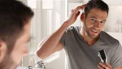 Evde saç ve sakal tıraşı nasıl olunur ? Uygulamalı saç sakal kesme yöntemleri 