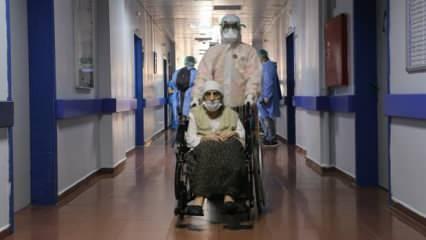 İstanbul'da 107 yaşındaki kadın koronavirüsü yendi