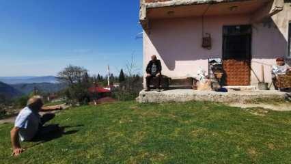 Sokağa &ccedil;ıkma kısıtlaması nedeniyle kırsal mahallelere akın ettiler