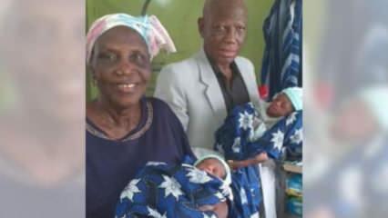 68 yaşında ikiz bebek doğurdu