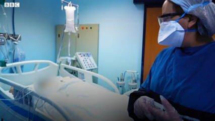 Türk hemşire ilk kez açıkladı: COVID-19 hastalarının neden yüzüstü yattığı belli oldu