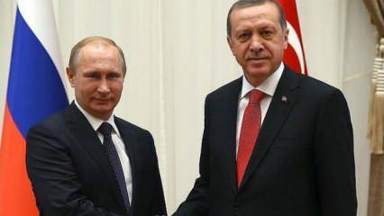 Erdoğan ve Putin arasında kritik görüşme