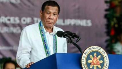 Filipinler Devlet Başkanı Duterte'den "sıkıyönetim" uyarısı