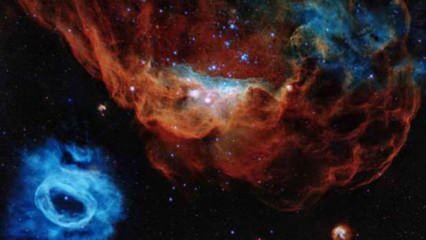 Hubble Uzay Teleskobu'ndan 30. yıl dönümünde ilginç görüntü