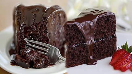Kakaolu Islak Kek yapımı: Tadına doyum olmayan Çikolatalı Islak Kek tarifi! Nefis, lezzetli...