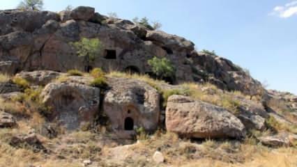 Kayseri'de bulunan yer altı şehrinin 2 girişi daha tespit edildi