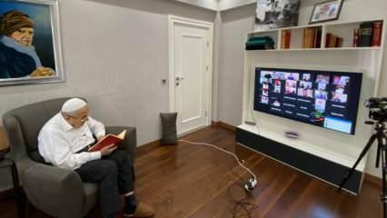 Hüsnü Bayram, Kur'an hadimleriyle görüştü