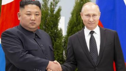 İlginç hamle: Putin'den Kim Jong-un'a madalya