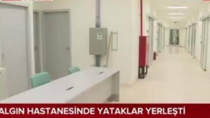 Son dakika! İşte Atatürk Havalimanı'ndaki hastanenin içinden ilk görüntüler