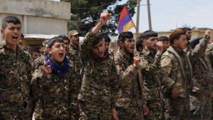 PKk terör örgütü Ermeni taburu kurdu