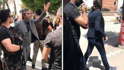 Provokasyon yapan HDP'li vekile Emniyet Müdürü'nden tokat gibi cevap! Ağzının payını verdi...