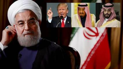 Ruhani'den Trump, Kral Selman ve Prens Selman'a çok ağır sözler