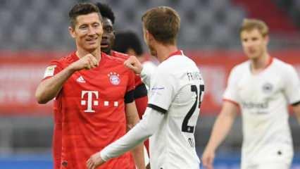 7 gollü maçta Bayern Münih şov yaptı!