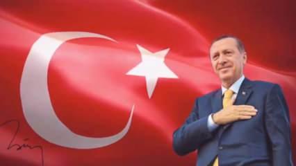 Başkan Erdoğan şiirle seslendi