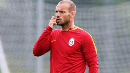Galatasaray'da Sneijder sürprizi!